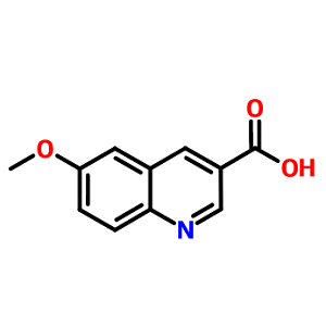 6-甲氧基喹啉-3-甲酸,6-Methoxy-3- quinolinecarboxvlic acid