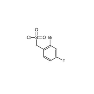 (2-Bromo-4-fluorophenyl)methanesulfonyl chloride,(2-Bromo-4-fluorophenyl)methanesulfonyl chloride