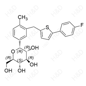 卡格列净α异构体,Canagliflozin α-Isomer