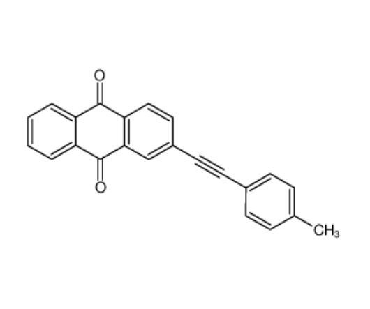 9,10-Anthracenedione, 2-[2-(4-methylphenyl)ethynyl]-,9,10-Anthracenedione, 2-[2-(4-methylphenyl)ethynyl]-