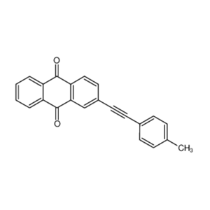 9,10-Anthracenedione, 2-[2-(4-methylphenyl)ethynyl]-,9,10-Anthracenedione, 2-[2-(4-methylphenyl)ethynyl]-