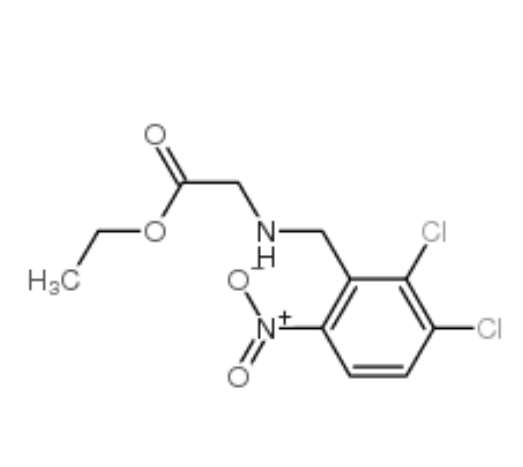 N-(6-硝基-2.3-二氯苄基)甘氨酸乙酯,Ethyl N-(2.3-dichloro-6-nitrobenzyl)glycine