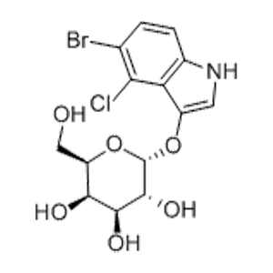 5-溴-4-氯-3-吲哚基-α-D-吡喃半乳糖苷,5-Bromo-4-chloro-3-indolyl α-D-galactopyranoside