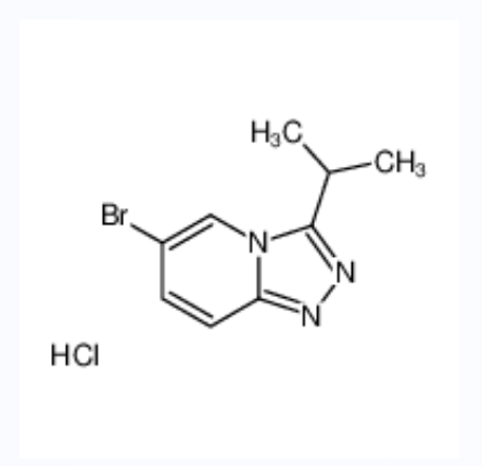 6-Bromo-3-isopropyl-[1,2,4]triazolo[4,3-a]pyridine hydrochloride,6-Bromo-3-isopropyl-[1,2,4]triazolo[4,3-a]pyridine hydrochloride