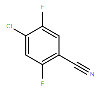 4-氯-2,5-二氟苯腈,4-Chloro-2,5-Difluorobenzonitrile