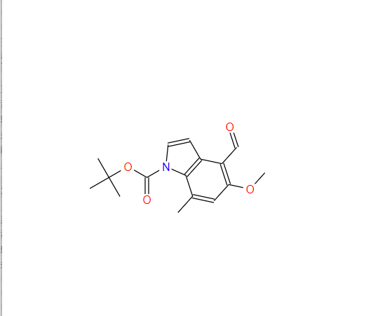 5-甲氧基-7-甲基-T-BOC-1H-吲哚-4-甲醛,5-Methoxy-7-Methyl-t-Boc-1H-indole-4-carbaldehyde