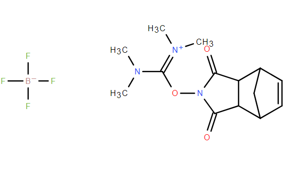 O-(5-降冰片烯基-2,3-二羰亚胺)-N,N,N',N'-四甲基脲四氟硼酸；多肽试剂 TNTU,2-(1,3-Dioxo-3a,4,7,7a-tetrahydro-1H-4,7-methanoisoindol-2(3H)-yl)-1,1,3,3-tetramethyluronium tetrafluoroborate