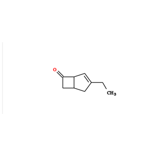 3-乙基双环 [3.2.0] 庚-3-烯-6-酮,3-ethylbicyclo[3.2.0]hept-3-en-6-one