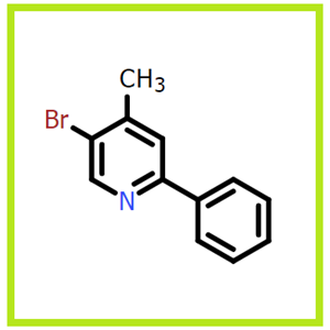 5-溴-4-甲基-2-苯基-吡啶,5-bromo-4-methyl-2-phenylPyridine