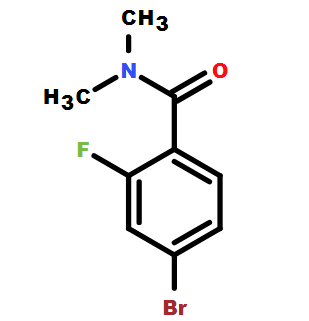 4-溴-2-氟-N,N-二甲基苯甲酰胺,4-Bromo-2-fluoro-N,N-dimethylbenzamide
