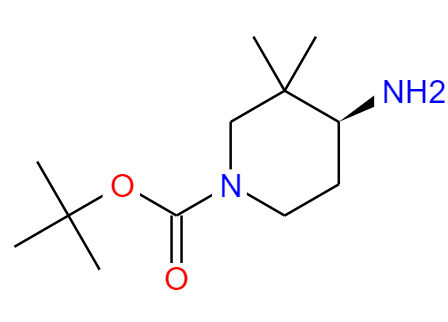 (S)-4-Amino-3,3-dimethyl-piperidine-1-carboxylic acid tert-butyl ester,(S)-4-Amino-3,3-dimethyl-piperidine-1-carboxylic acid tert-butyl ester