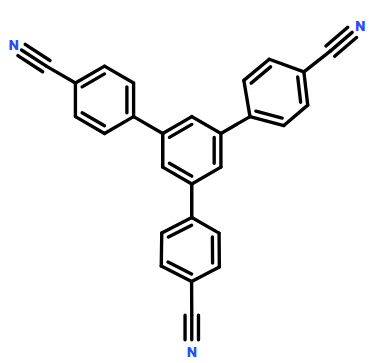 1,3,5-三(4-氰基苯基)苯,[1,1':3',1''-Terphenyl]-4,4''-dicarbonitrile, 5'-(4-cyanophenyl)-