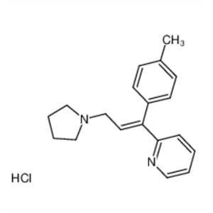 2-(1-(4-甲基苯基)-3-(1-吡咯烷基)-1-丙烯基)吡啶盐酸盐