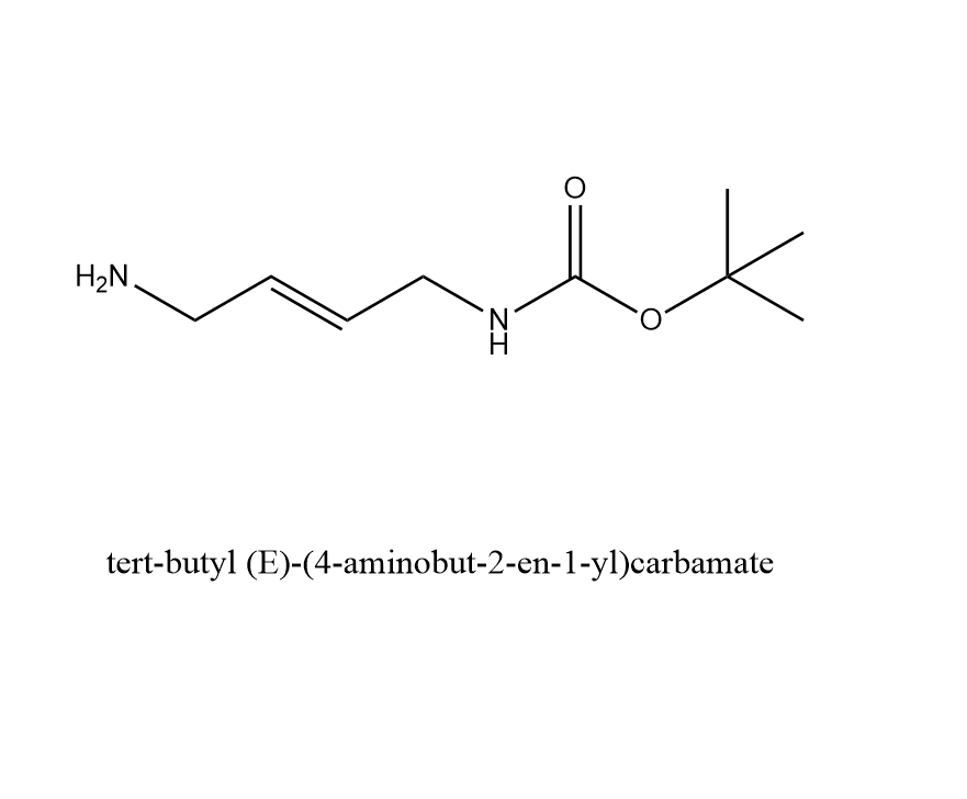 (4-氨基丁-2-烯-1-基)氨基甲酸叔丁酯,Carbamic acid, (4-amino-2-butenyl)-, 1,1-dimethylethyl ester, (E)- (9CI)