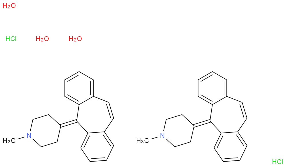 盐酸赛庚啶,Cyproheptadine hydrochloride