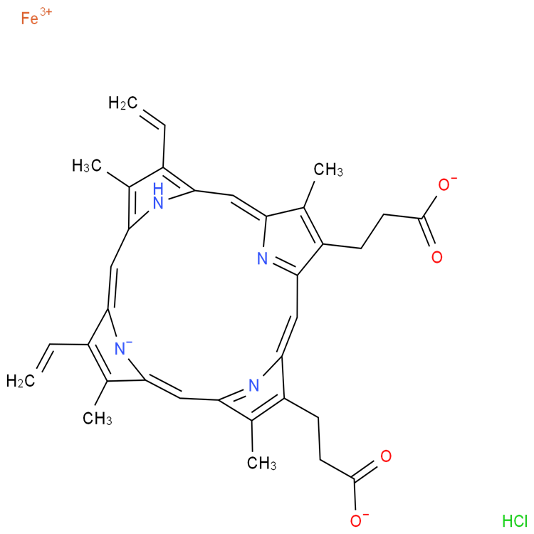 卟啉鐵,Hemin