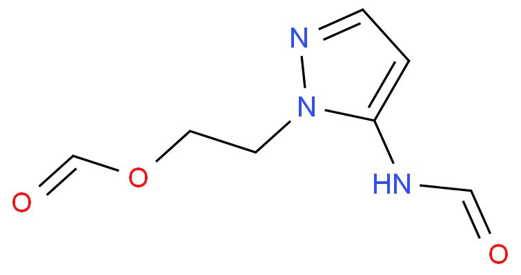 头孢噻利侧链,5-formamide-1-(2-formyloxyethl) pyrazole