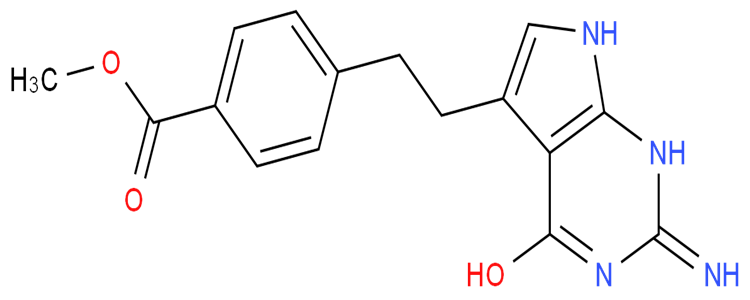 4-[2-(2-氨基-4,7-二氫-4-氧-1H-吡咯[2,3-D]嘧啶-5-基)乙基]苯甲酸甲酯,4-[2-(2-Amino-4,7-dihydro-4-oxo-1H-pyrrolo[2,3-d]pyrimidin-5-yl)ethyl]benzoic acid methyl ester