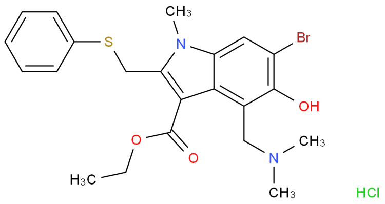 盐酸阿比朵尔,Arbidol HCl
