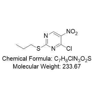 替格瑞洛杂质15,4-chloro-5-nitro-2-(propylthio)pyrimidine