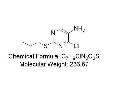 替格瑞洛雜質(zhì)16,4-chloro-2-(propylthio)pyrimidin-5-amine