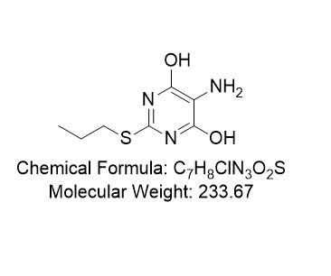 替格瑞洛雜質(zhì)20,5-amino-2-(propylthio)pyrimidine-4,6-diol