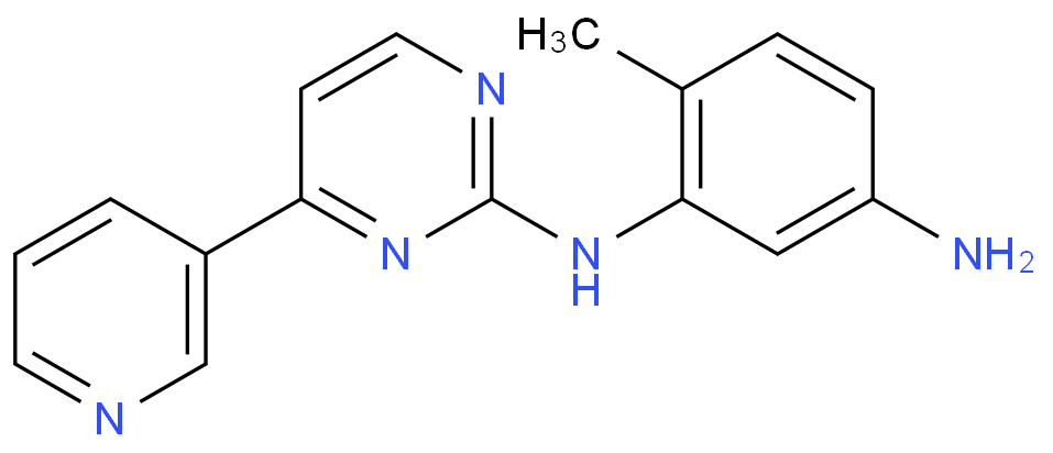 N-(5-氨基-2-甲基苯基)-4-(3-吡啶基)-2-氨基嘧啶,4-Methyl-N3-[4-(3-Pyridinyl)-2-Pyrimidinyl]-1,3-Benzenediamine