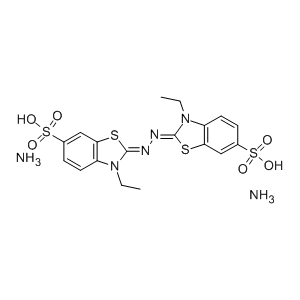 2，2′-聯(lián)氨-雙（3-乙基苯并噻唑啉-6-磺酸）二胺鹽,Diammonium 2,2′-Azino-Bis(3-Ethylbenzothiazoline-6-Sulfonate)