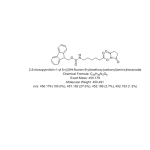 Fmoc-6-Ahx-OSu,2,5-dioxopyrrolidin-1-yl 6-((((9H-fluoren-9-yl)methoxy)carbonyl)amino)hexanoate