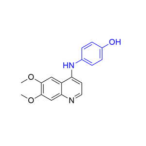 卡博替尼杂质10,4-((6,7-dimethoxyquinolin-4-yl)amino)phenol
