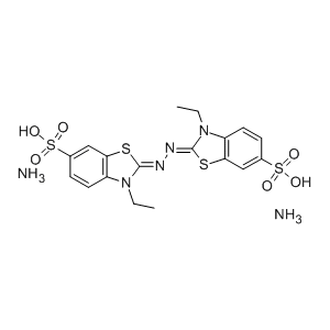 2，2′-聯(lián)氨-雙（3-乙基苯并噻唑啉-6-磺酸）二胺鹽,Diammonium 2,2′-Azino-Bis(3-Ethylbenzothiazoline-6-Sulfonate)