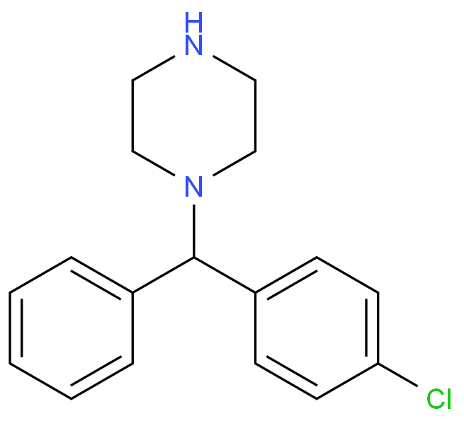 1-(4-氯二苯甲基)哌嗪,1-(4-Chlorobenzhydryl)piperazine