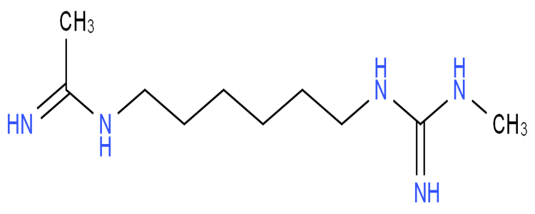聚六亚甲基双胍盐酸盐,Poly(iminocarbonimidoyliminocarbonimidoylimino-1,6-hexanediyl) hydrochloride