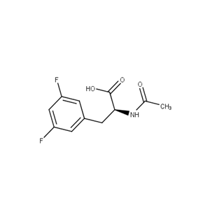 (2S)-3-(3,5-difluorophenyl)-2-acetamidopropanoic acid