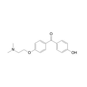 (4-(2-(dimethylamino)ethoxy)phenyl)(4-hydroxyphenyl)methanone,(4-(2-(dimethylamino)ethoxy)phenyl)(4-hydroxyphenyl)methanone