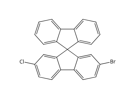 2-溴-7-氯-9,9-螺二芴,2-Bromo-7-chloro-9,9′-spirobifluorene