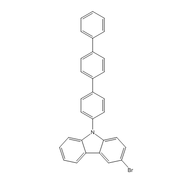 3-溴-9-[1,1′:4′,1′′-三联苯]-4-基-9H-咔唑,3-Bromo-9-[1,1′:4′,1′′-terphenyl]-4-yl-9H-carbazole