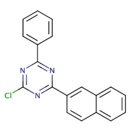 2-氯-4-(2-萘基)-6-苯基-1,3,5-三嗪,2-chloro-4-(naphthyl-2-yl)-6-phenyl-1,3,5-triazine