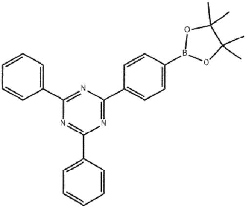 2-(4-硼酸頻哪醇酯苯基)-4,6-二苯基-1,3,5-三嗪,2,4-Diphenyl-6-[4-(4,4,5,5-tetramethyl-1,3,2-dioxaborolan-2-yl)phenyl]-1,3,5-triazine