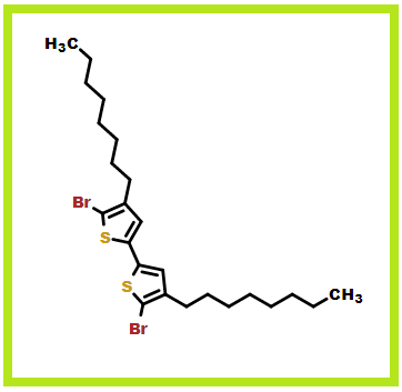 5,5'-二溴-4,4'-二辛基-2,2'-二噻吩,5,5'-dibromo-4,4'-bis(oktyl)-2,2'-bithiophene