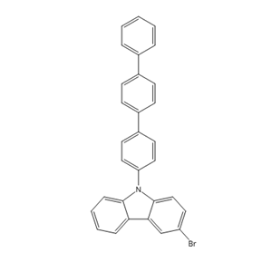 3-溴-9-[1,1′:4′,1′′-三联苯]-4-基-9H-咔唑,3-Bromo-9-[1,1′:4′,1′′-terphenyl]-4-yl-9H-carbazole
