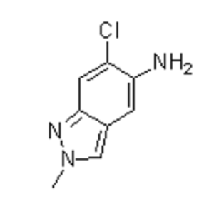 6-chloro-2-methyl-2H-indozal-5-ylamine