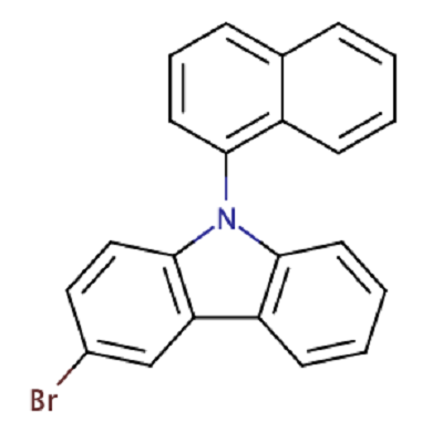 3-溴-N-(1-萘基)咔唑,3-bromo-9-(naphthalen-1-yl)-9H-carbazole