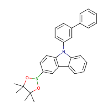 N-(3-聯(lián)苯基)咔唑-3-硼酸頻哪醇酯,9-(Biphenyl-3-yl)-3-(4,4,5,5-tetraMethyl-1,3,2-dioxaborolan-2-yl)-9H-carbazole