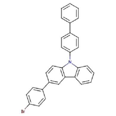 9-(1,1-联苯基)-4-基-3-(4-溴苯基)咔唑,9-(1,1-bipheny)-4-yl-3-(4-broMophenyl)carbazole