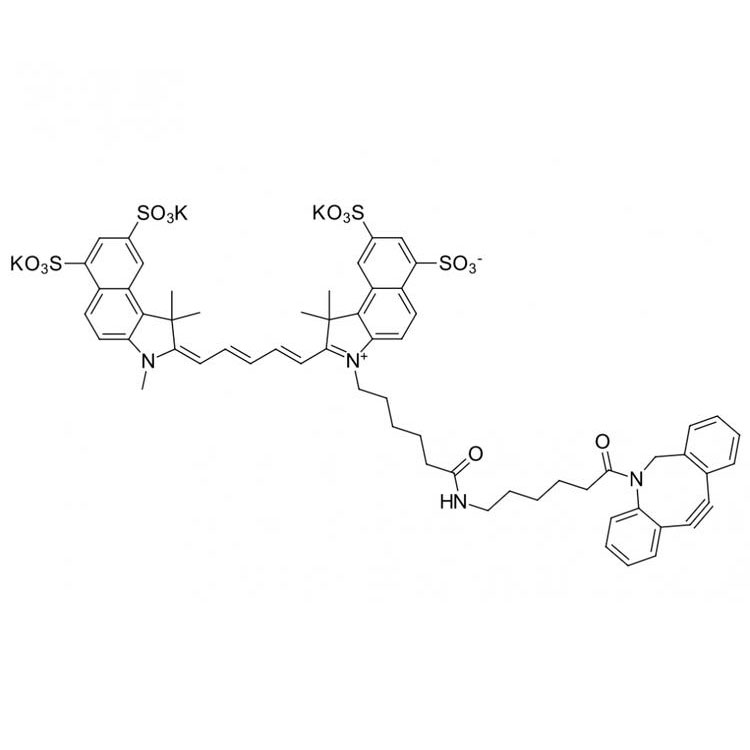 磺化Cyanine5.5二苯基環(huán)辛炔,sulfo-Cyanine5.5 DBCO