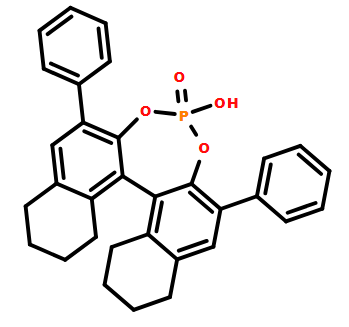 (R)-3,3'-二苯基-5,5',6,6',7,7',8,8'-八氢-1,1'-联萘酚磷酸酯,(11bR)-4-Hydroxy-2,6-diphenyl-8,9,10,11,12,13,14,15-octahydrodinaphtho[2,1-d:1',2'-f][1,3,2]dioxaphosphepine 4-oxide