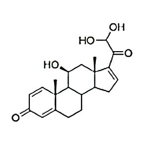 16, 17-脱氢-21羟基泼尼松龙,16, 17-dehydro-21-hydroxy prednisolone