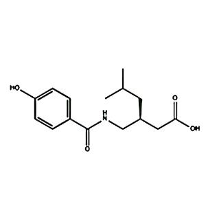 (S)-3-(4羟基苯甲酸氨基) 5甲基己酸；普瑞巴林杂质