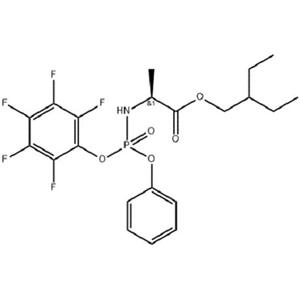 瑞德西韦五氟侧链,2-ethylbutyl ((S)-(perfluorophenoxy)(phenoxy)phosphoryl)-L-alaninate